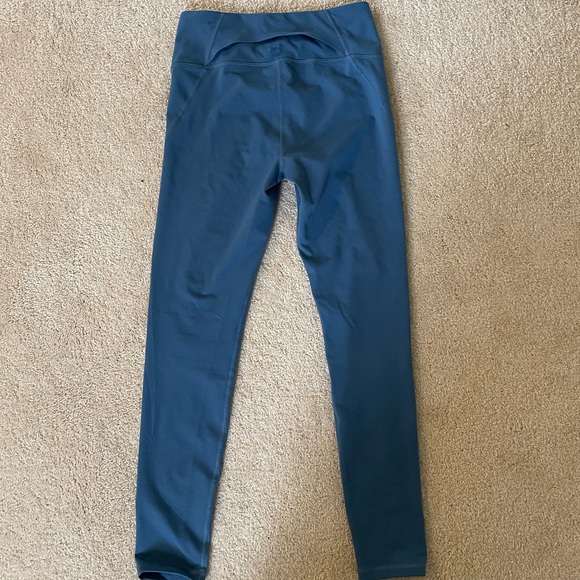 Under Armour | High Waisted Heather Blue Leggings Size S - Picture 2 of 7
